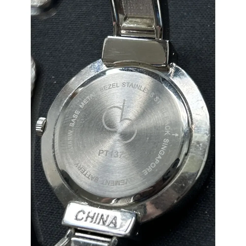 DB Silver Tone Women’s Cuff Watch